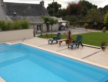 Terrasse de piscine en béton poli Artevia® Poli